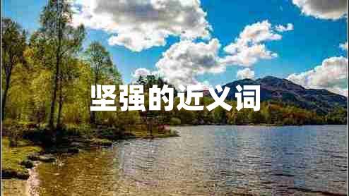 堅(jiān)強(qiáng)的近義詞 堅(jiān)強(qiáng)的近義詞