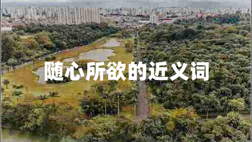 隨心所欲的近義詞