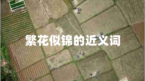 繁花似錦的近義詞 繁花似錦的近義詞