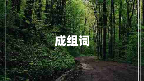 成組詞