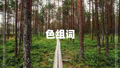 色組詞