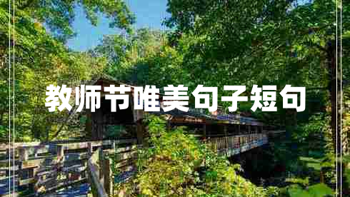 教師節(jié)唯美句子短句 教師節(jié)唯美句子短句