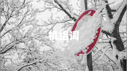 機組詞