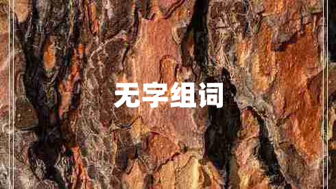無(wú)字組詞