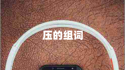 壓的組詞