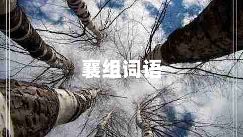 襄組詞語 襄組詞語