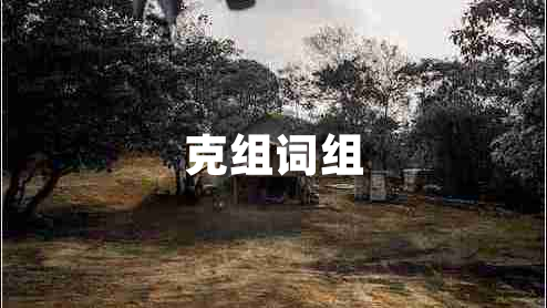 克組詞組 克組詞組