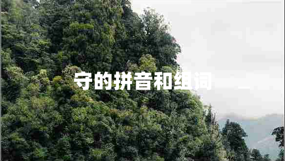 守的拼音和組詞