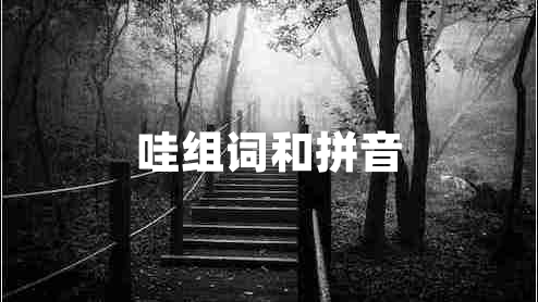 哇組詞和拼音 哇組詞和拼音