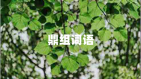 鼎組詞語 鼎組詞語