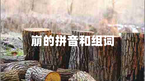 崩的拼音和組詞 崩的拼音和組詞