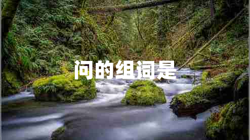 問的組詞是