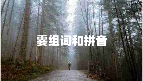 霎組詞和拼音