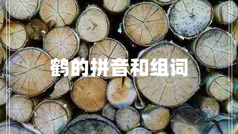 鶴的拼音和組詞