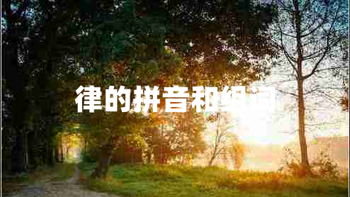 律的拼音和組詞