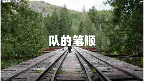 隊的筆順 隊的筆順