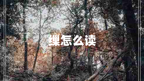 繅怎么讀 繅怎么讀