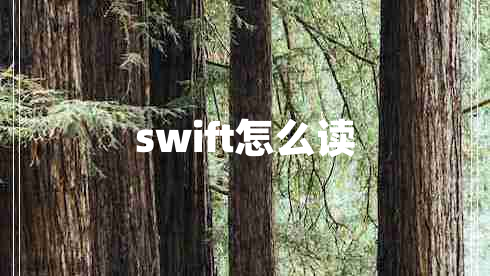 swift怎么讀