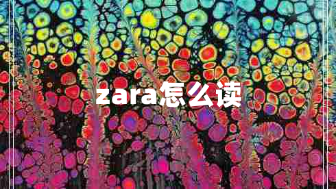 zara怎么讀 zara怎么讀