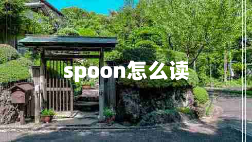 spoon怎么讀 spoon怎么讀