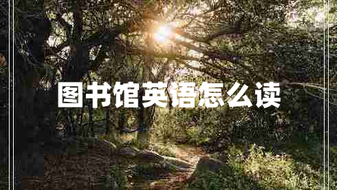圖書(shū)館英語(yǔ)怎么讀