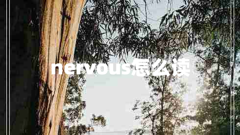 nervous怎么讀