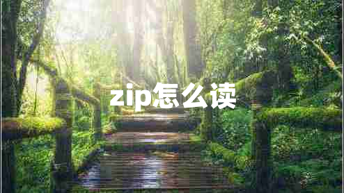 zip怎么讀