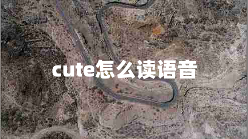 cute怎么讀語音 cute怎么讀語音
