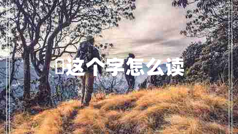 厼這個字怎么讀