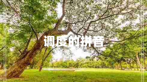 調(diào)度的拼音 調(diào)度的拼音