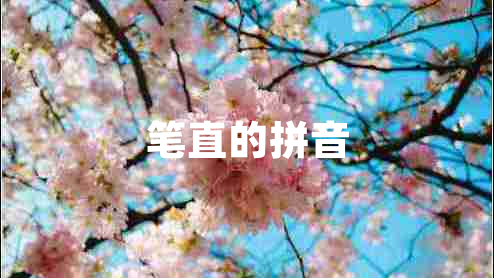 筆直的拼音