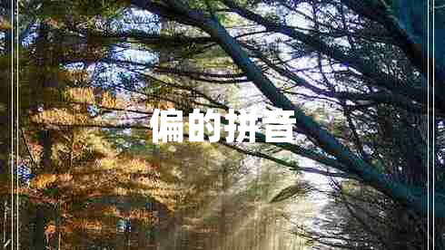 偏的拼音 偏的拼音