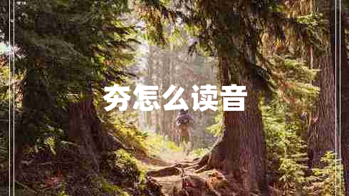 夯怎么讀音 夯怎么讀音