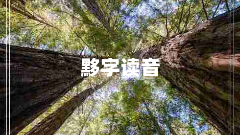 黟字讀音 黟字讀音