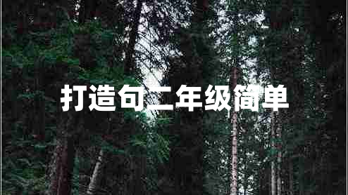 打造句二年級簡單 打造句二年級簡單