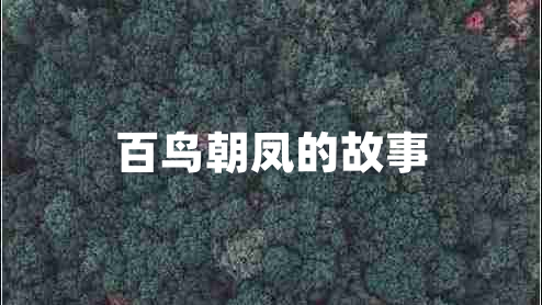 百鳥(niǎo)朝鳳的故事