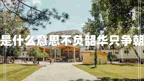 不負(fù)韶華是什么意思不負(fù)韶華只爭朝夕的意思