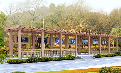 我們的校園長廊作文