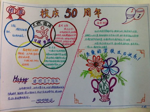 感恩校園作文校慶