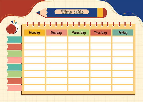 校園課程表的作文英語(yǔ)怎么說(shuō)