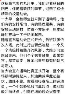 校園運(yùn)動(dòng)會(huì)寫一篇作文三百字以上作文