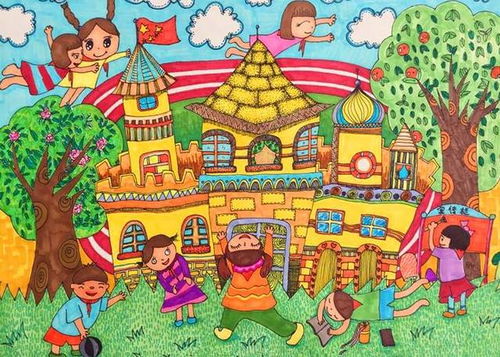 學(xué)生美麗校園小作文配圖畫