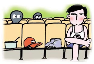 針對大學(xué)校園里占座行為的看法英語作文