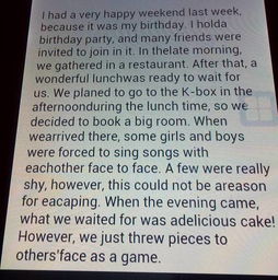 校園圖書集市活動英語作文