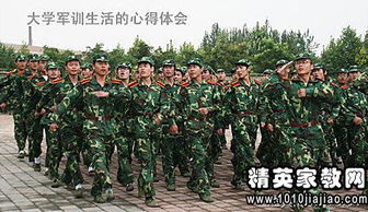 校園軍訓100字作文