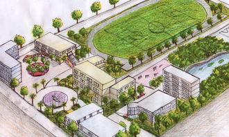 校園景色作文500字初二