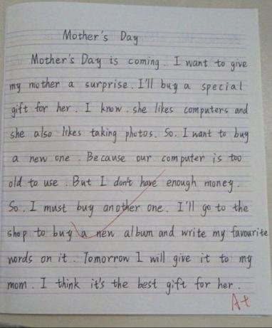 我的校園我的版七級作文