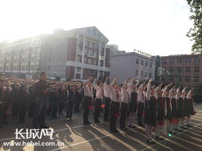 小學(xué)校園升旗儀式點(diǎn)面結(jié)合作文