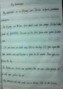 校園小發(fā)明英語作文