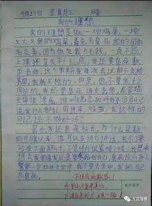 作文,我的理想,校園